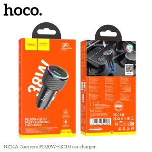 Cốc Sạc Ô Tô Hoco NZ14A PD20W QC3.0