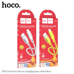 cap du lieu sac silicone bang tinh the hoco x98 micro hocoborofone.vn