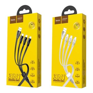Cáp Sạc 3 In 1 Hoco U57