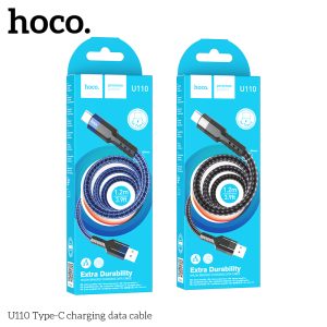 hoco u110 type c charging data cable 1 2m 2 4a hocoborofone.vn