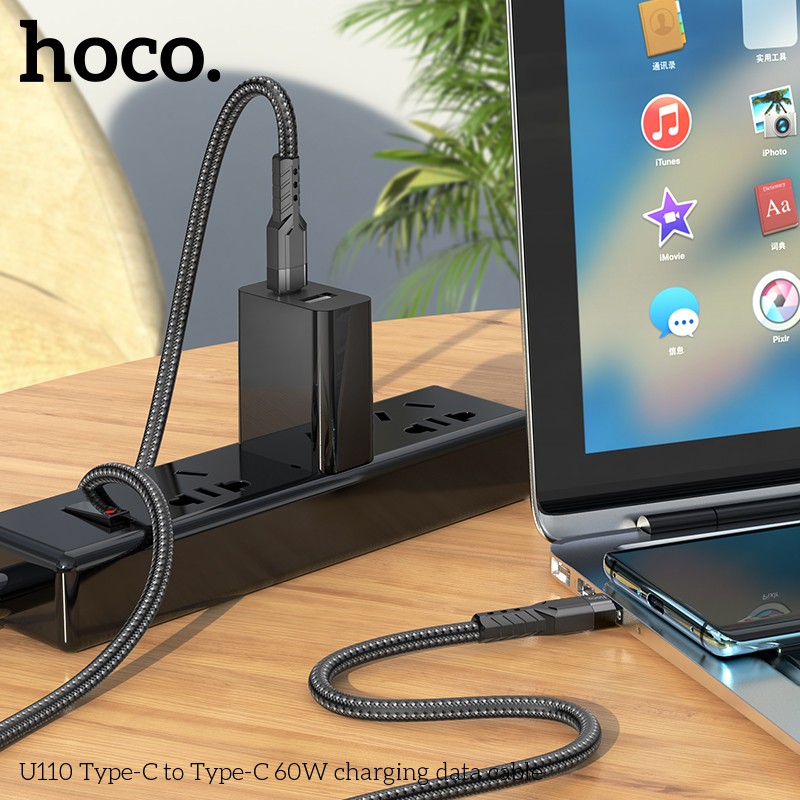 hoco-u110-type-c-to-type-c-60w-charging-data-cable-1-2m-60w-20v-3a-3a-hocoborofone.vn-
