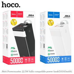 Pin Dự Phòng Sạc Nhanh Hoco J86A PD22.5W QC3.0 50.000mAh