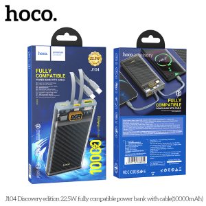 Pin Sạc Dự Phòng Hoco J104 Discovery Edition 22.5W 10000mAh