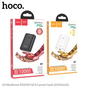 q3 hoco mayflower pd20wqc3 0 power bank 10000mah hocoborofone.vn