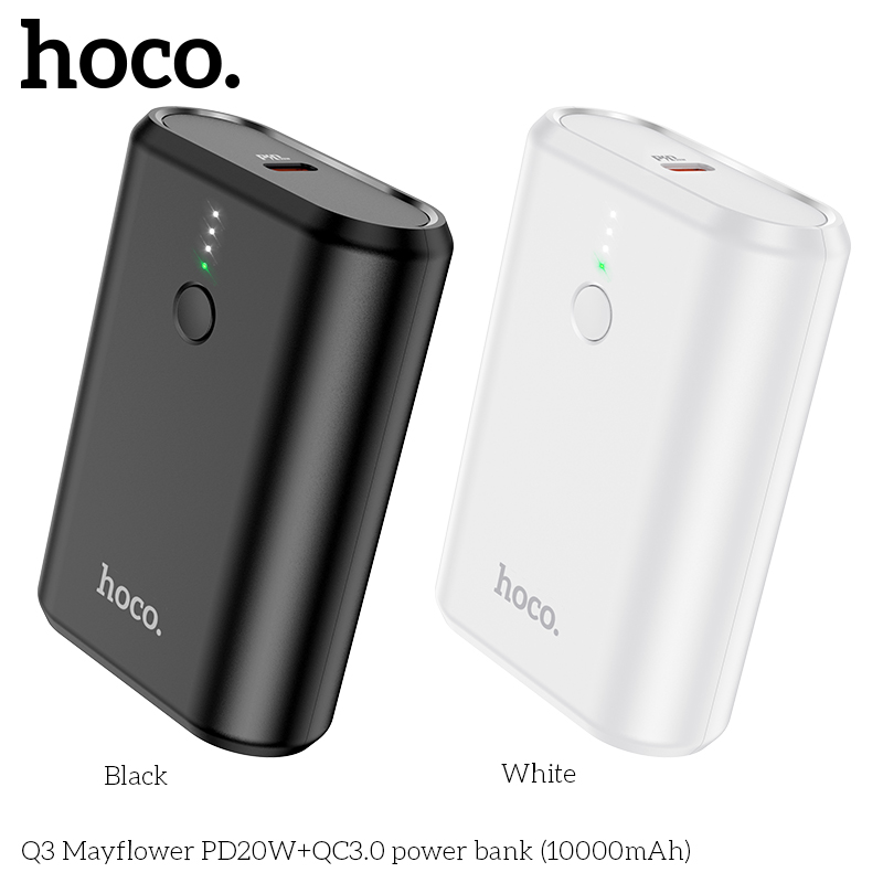 q3 hoco mayflower pd20wqc3 0 power bank 10000mah hocoborofone.vn