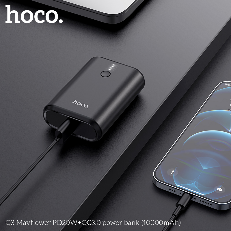 q3 hoco mayflower pd20wqc3 0 power bank 10000mah hocoborofone.vn