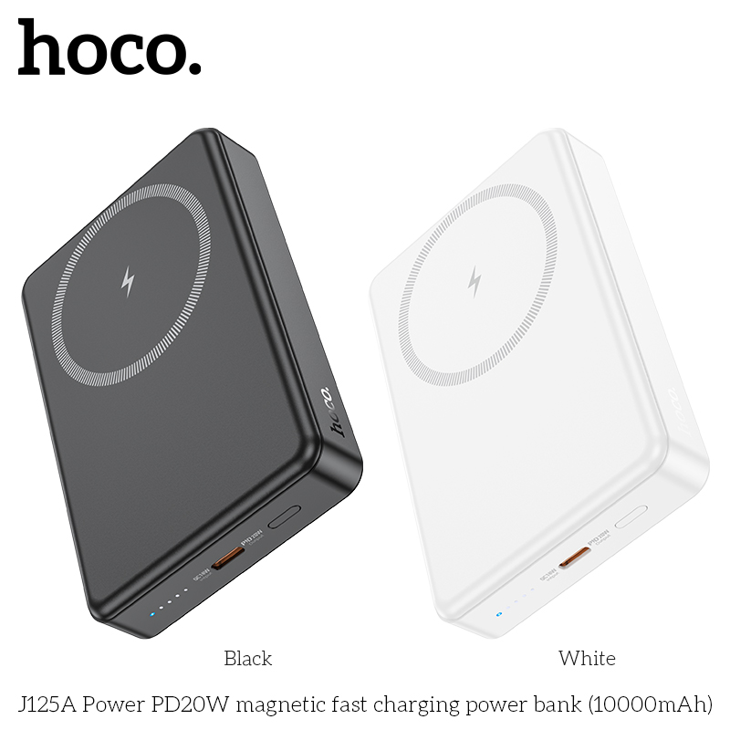 Sạc Dự Phòng Không Dây Hoco J125A PD20W 10000mAh