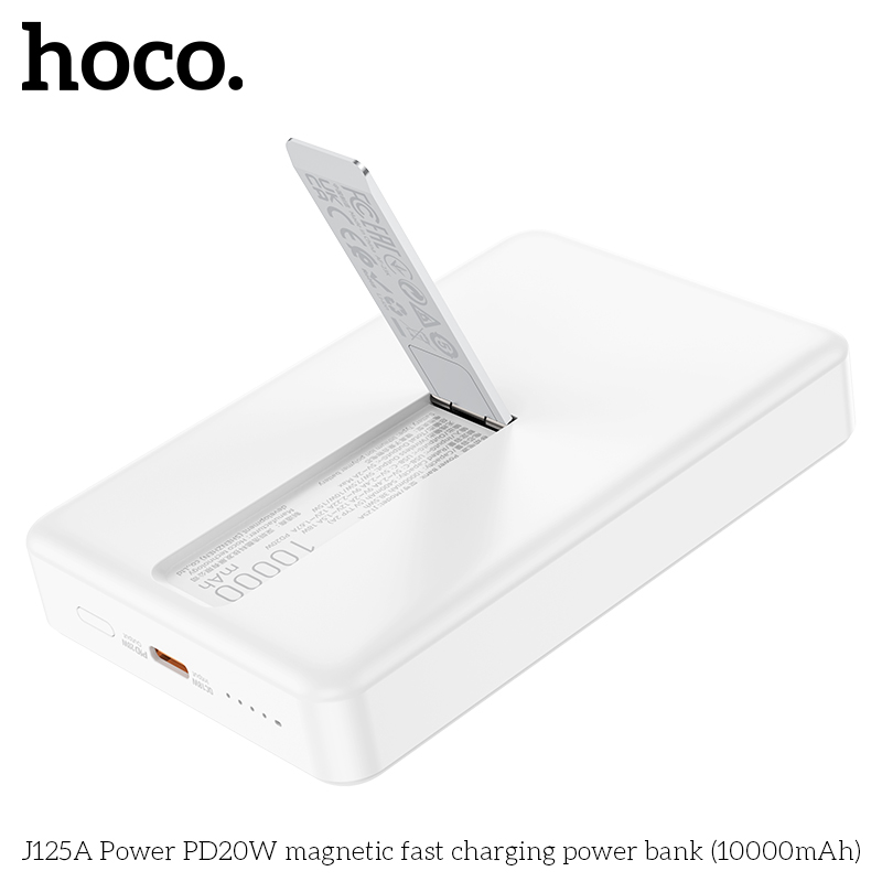 Sạc Dự Phòng Không Dây Hoco J125A PD20W 10000mAh