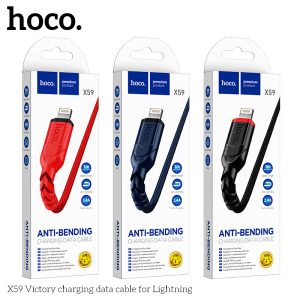 Cáp Sạc Nhanh Hoco X59 Lightning 2.4A