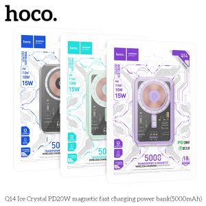 Pin Sạc Dự Phòng Không Dây Hoco Q14 5000mAh PD20W