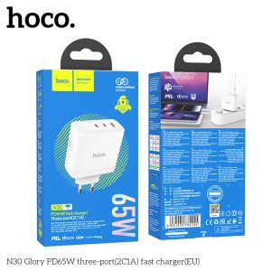 Cốc Sạc Hoco N30 PD65W